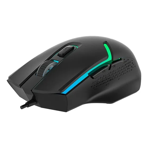 Mouse Delux Gaming M588bu Alambrico