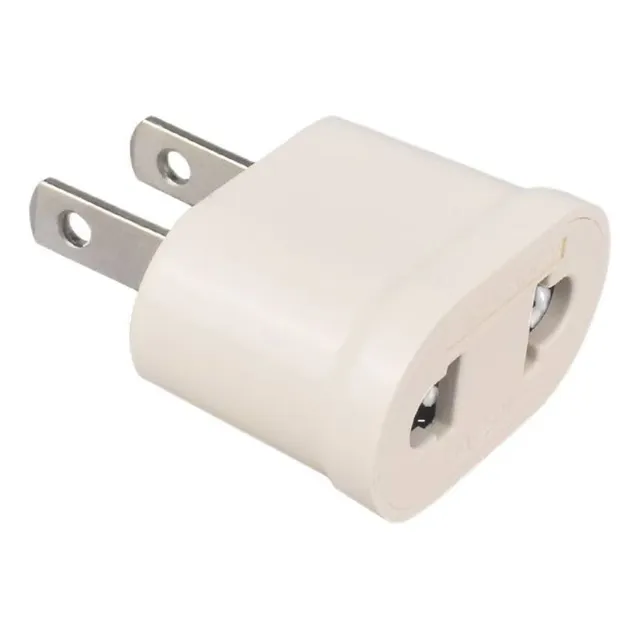 Adaptador De Clavija, Entrada Tipo Europeo Salida Americano