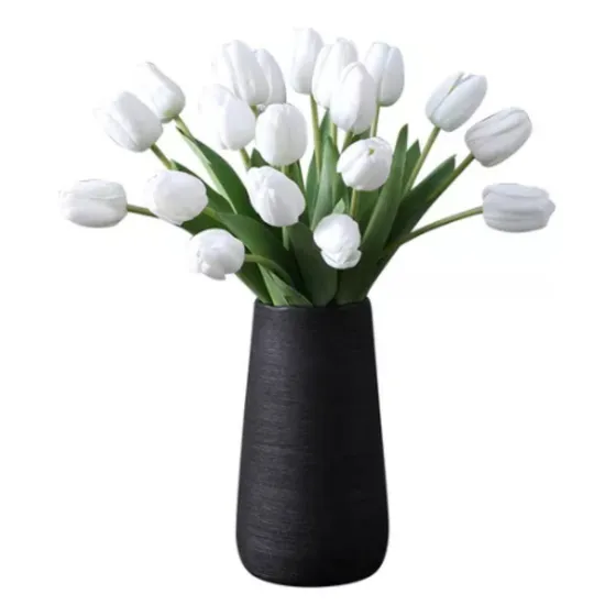 Ramos De 20 Tulipanes Artificiales Flor Decoración Tulipan
