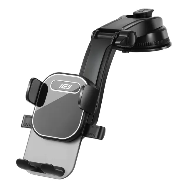 Soporte Celular Iey® P/ Auto Con Sopapa Brazo Extensible 360