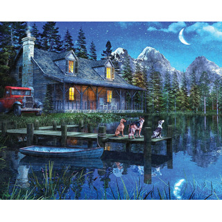 Springboks Puzzle De 1000 Piezas Moonlit Multi, X 30 Springboks Puzzle De 1000 Piezas Moonlit Multi, X 30