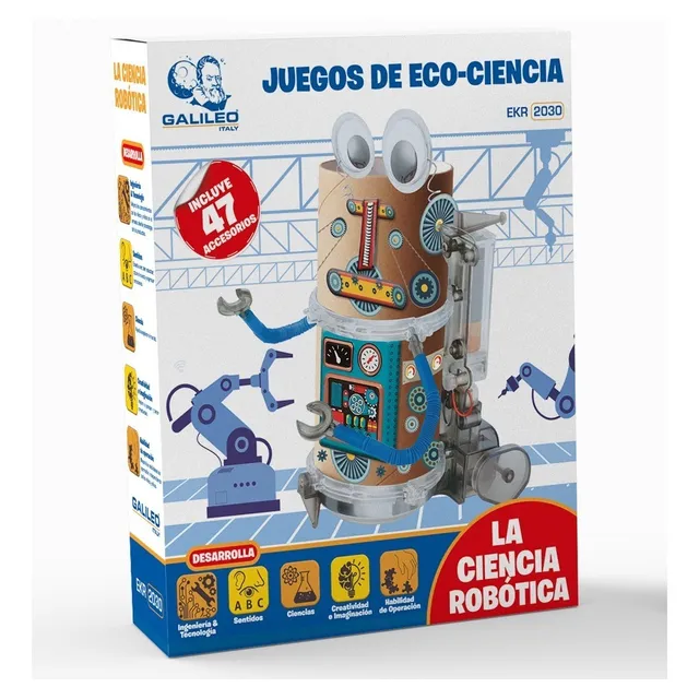 Juego De Ciencia Robotica Experimentos Eco Aprender Galileo