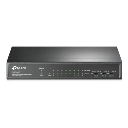 Switch De Mesa Fast Ethernet Tp-link Tl-sf1009p