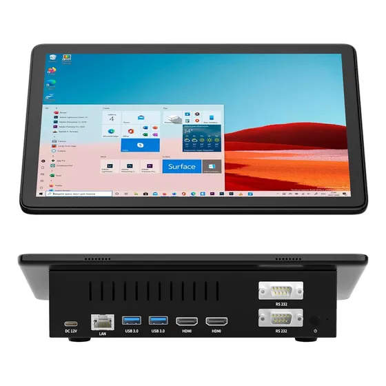 All In One Con Ppantalla Tácti, 8g+128gb,wifi,punto De Venta