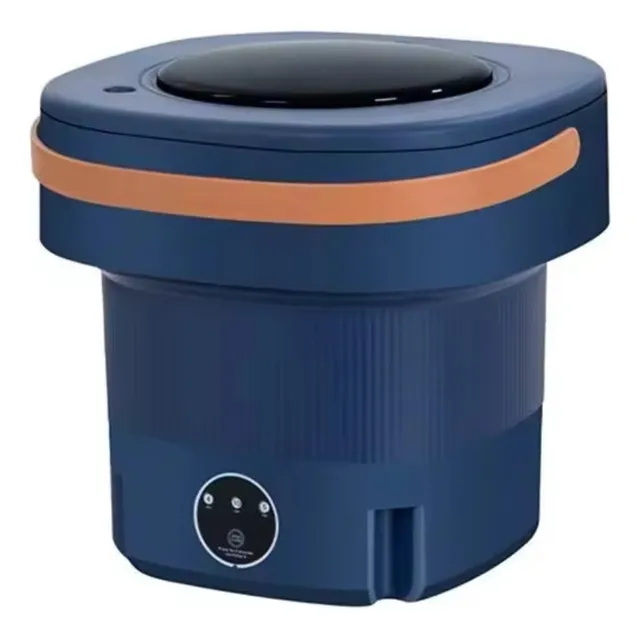 Lavadora Plegable Con Desagüe Y Centrifugado 10 Litros 60w