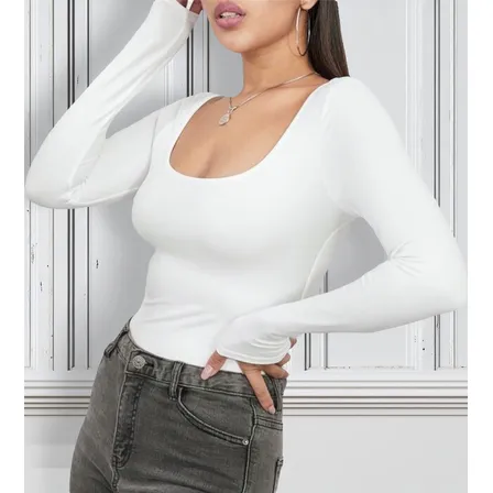 Polera Manga Larga Con Polar Mujer  (varios Colores)