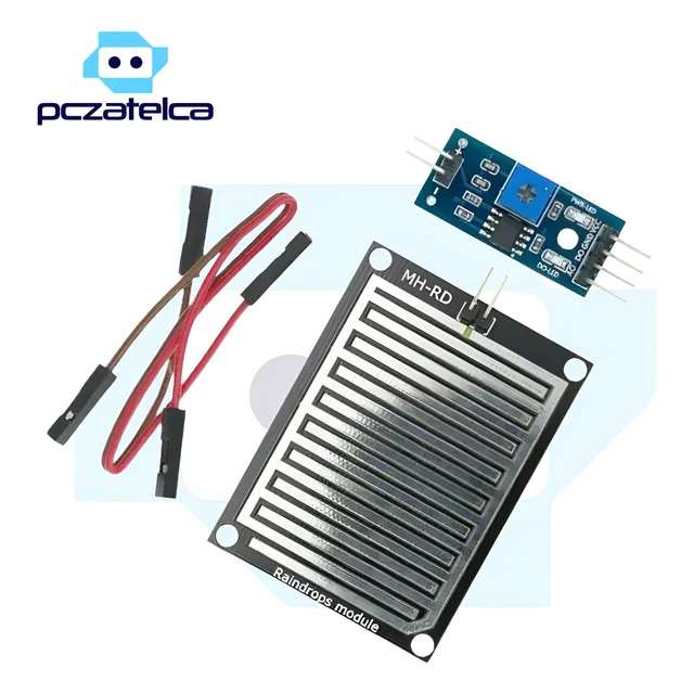 Modulo Sensor De Lluvia Para Arduino Esp32 Raspberry X 2unds