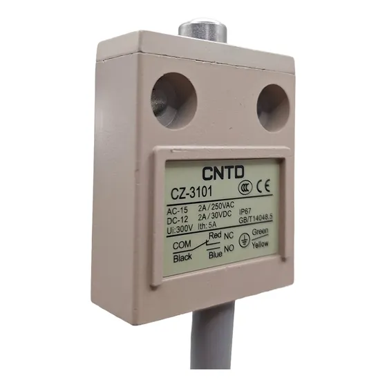 Cz-3101 Cntd Interruptor Limite Precableado 1nc+1no Embolo