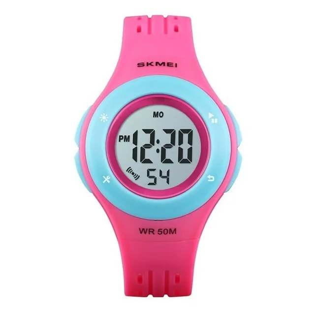 Skmei - Reloj 1455rsbu Digital Para Niña