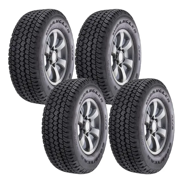 Set 4 Neumaticos Goodyear 215/75 R14 Wrangler At/s 98q Tl