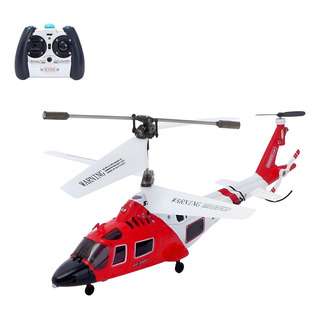 Helicóptero Falcão 3 Canais Com Controle Remoto Giroscópio Helicóptero Falcão 3 Canais Com Controle Remoto Giroscópio