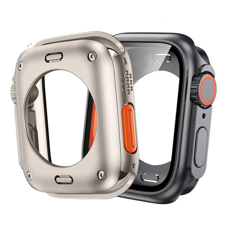Case Cristal Templado Para Apple Watch Proteccion 360° Case Cristal Templado Para Apple Watch Proteccion 360°