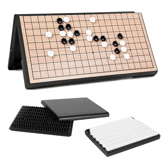 Set De Juego Magnetic Go Game Set De Juego De Mesa Plegable