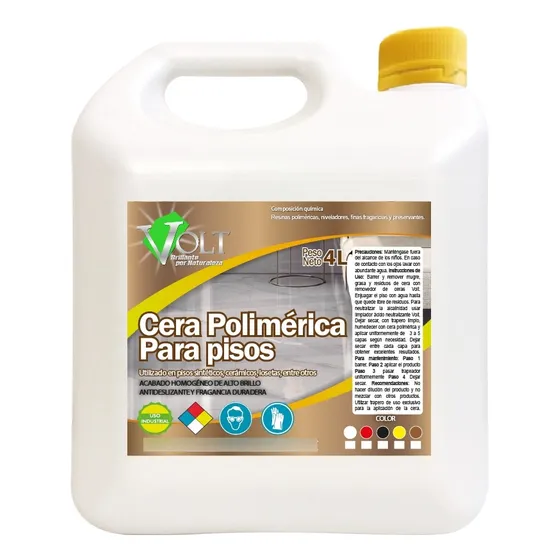 Galon X 4lt Cera Polimerica Para Pisos - L