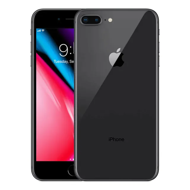 iPhone 8 Plus 64gb Color Negro Exhibición Grado A