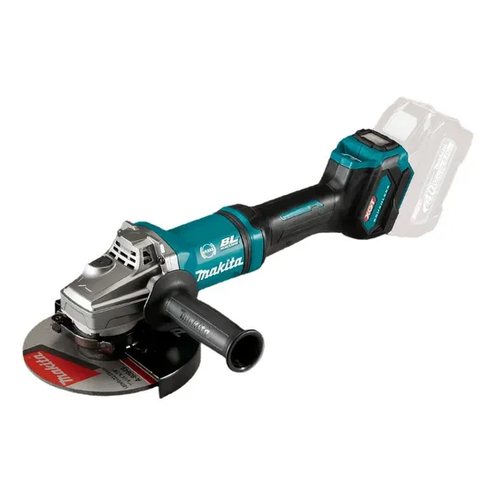 Esmeril Angular Makita 7  Xgt 40v Bl Aws Aft Xpt Sin Batería
