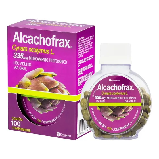 Alcachofrax 335mg C/100 Comp