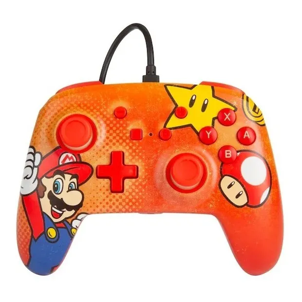 Joystick Nintendo Switch Control Mario Vintage Alámbrico