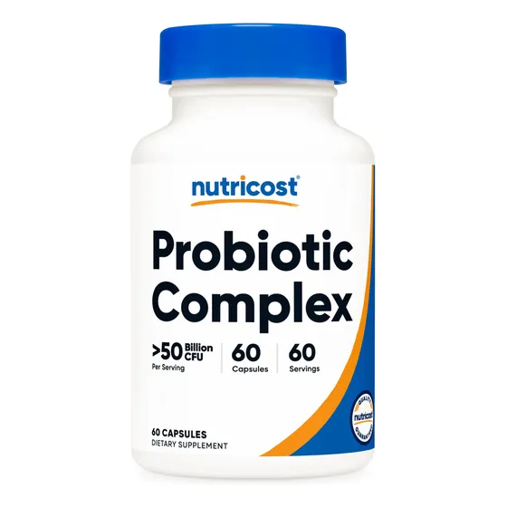 Complejo Probiótico Nutricost, 50 Mil Millones De Cfu, 60 Cá