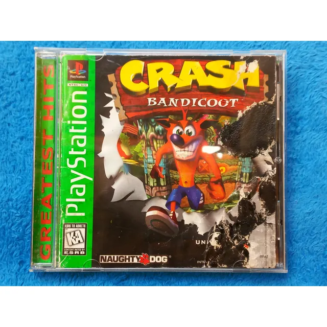 Crash Bandicoot | Con Detalles De Humedad | Para Ps1