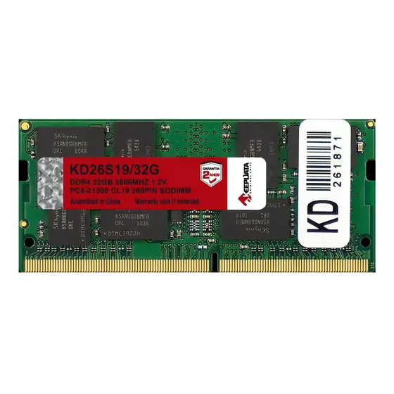 Memoria Nb Ddr4 32gb 2666mhz Kd26s19 32g Keepdata