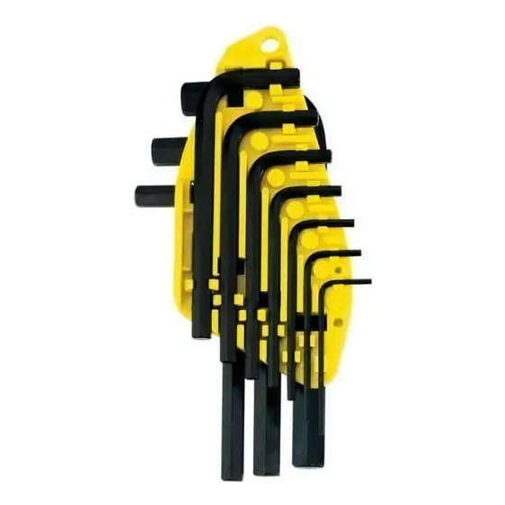 Set de 10 llaves Allen Hexagonales STANLEY 69-253