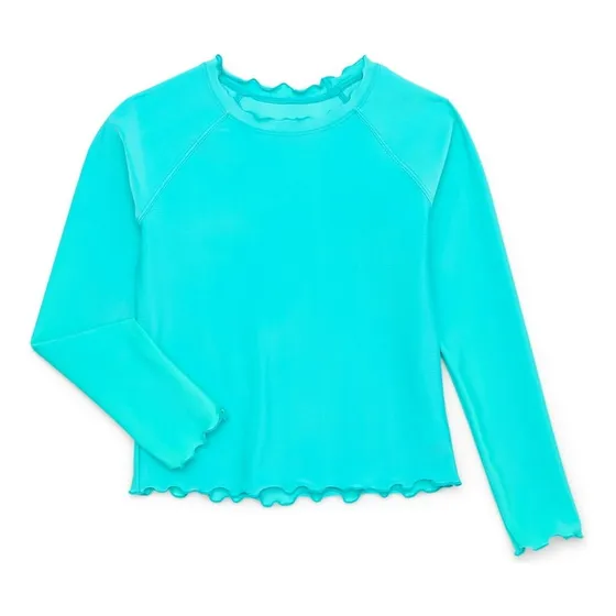 Franela Playera Protección Uv+50 Para Niñas