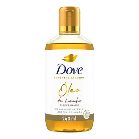 Sabonete Líquido Dove Óleo De Banho Glicerinado 240ml