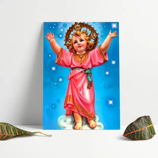 Cuadro Religioso Divino Niño Jesús E1 50x35 Mdf