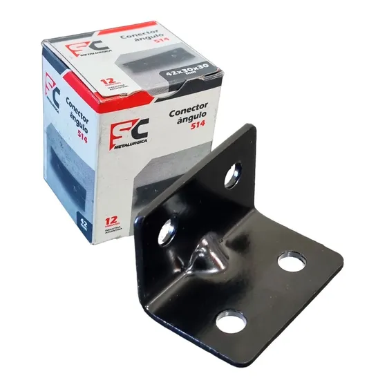 12 Soporte Ménsula Largo P/ Tirantearía Techo Angulo 42mm