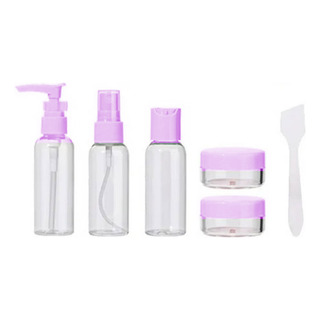 Aleissi Estuche Con 6pz Botellas Frasco Envase De Viaje Aleissi Estuche Con 6pz Botellas Frasco Envase De Viaje