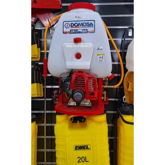 Fumigadora Asperjadora Agricola Espalda 25l Motor 2t Domosa