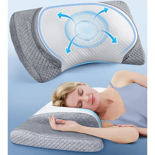 Almohada Ultra Comoda Viscoelastica Alivio Dolor