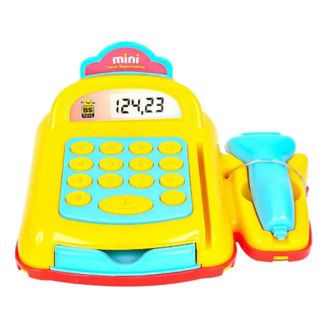 Brinquedo Caixa Registradora Supermercado Aprender Brincando