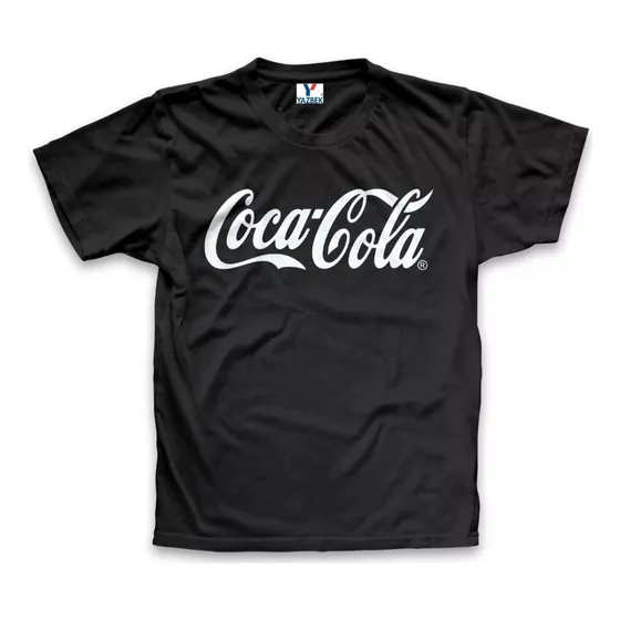 Coca Cola Logo Playera Manga Corta 