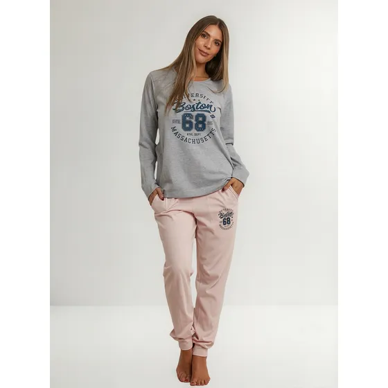Pijama Mujer Invierno Jersey Algodón Innocenza 2154