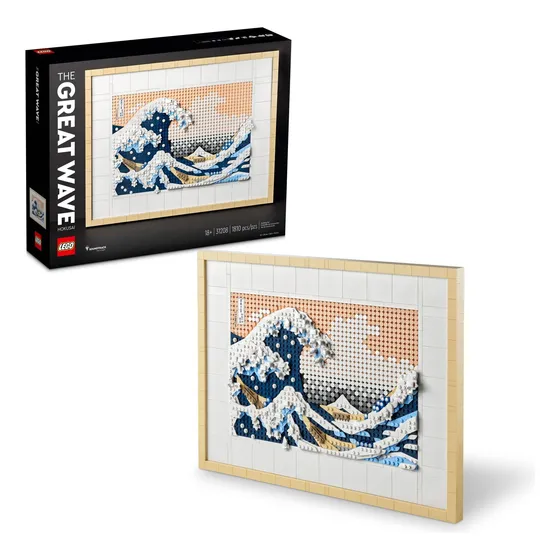 Lego Art Hokusai  The Great Wave 31208, 3d Japanese Wall 