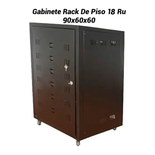 Gabinete Rack De Piso 18 Ru 90x60x60