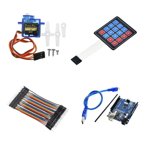 Unit Kit Cerradura Electrónica Ide Ardui +servomotor+teclado