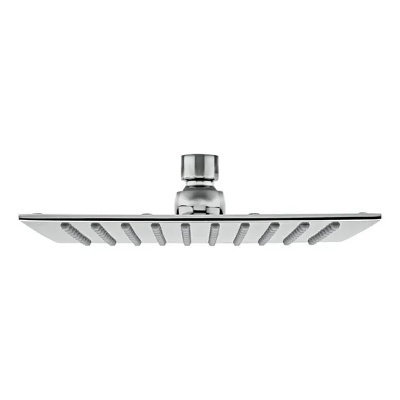 Regadera Ultra Plana De 8 Antical Cr Helvex H-3009 Cromo Color Plateado