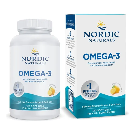 Suplemento De Aceite De Pescado Omega-3 De Nordic Naturals,