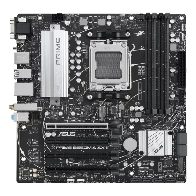 Tarjeta Madre Asus Prime B650m-a Ax Ii Csm Am5 Ddr5 Pcie 4.0