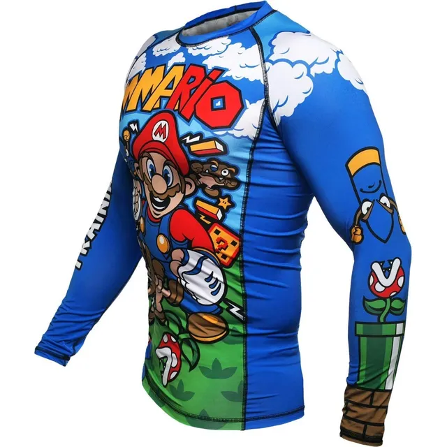 Hardcore Training Mmario Camiseta Compresion Manga Larga Gi