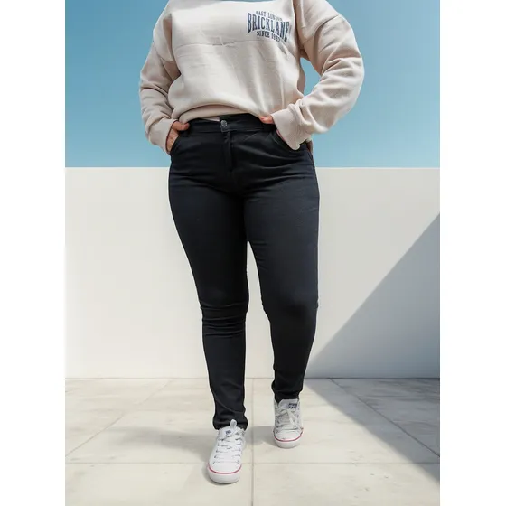 Pantalón Cuor Di Mela 591 Mujer Gabardina