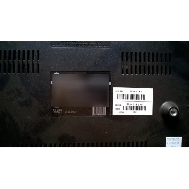 Smartv Tv Led    Modelo: Ms40-e200 - S/150 Repuestos