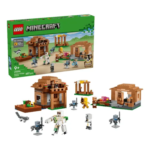 Lego Minecraft 21154 - A Ponte Flamejante | MercadoLivre