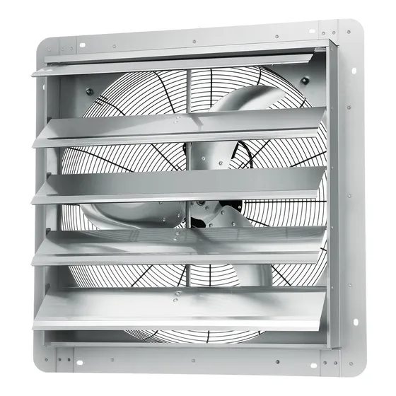Extractor De Calor Con Persiana De Gravedad 20 Pulgadas 110v