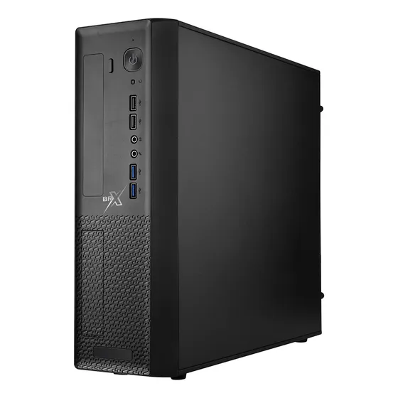 Gabinete Horizontal Slim Sff St-01 Com Fonte 500w Preto Brx