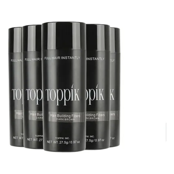 Seis Fibras Capilares Toppik En Negro  27,5g