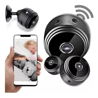 Mini Camera EspiĂŁ A9 Wifi Veicular Escondida Preto Mini Camera EspiĂŁ A9 Wifi Veicular Escondida Preto